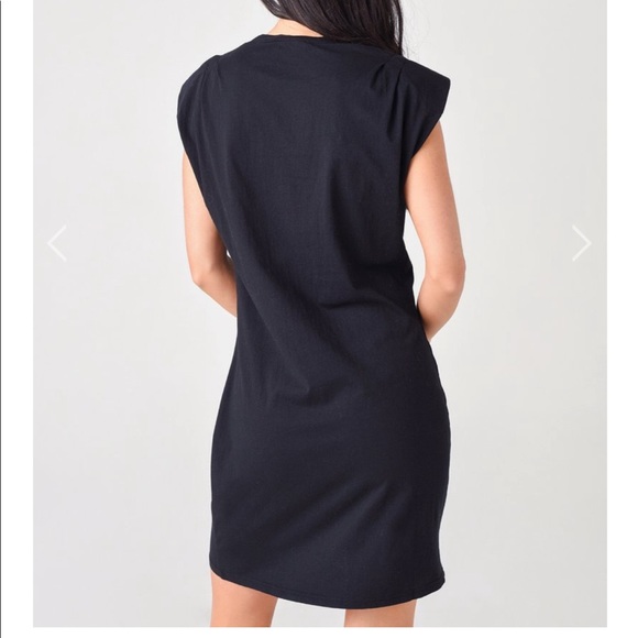FRAME WOMEN'S PADDED SHOULDER DRESS - Picture 4 of 7